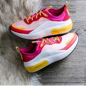 Nike Womens Air Max Dia SE AR7410-102 Multicolour Running Shoes Lace Up Size 7